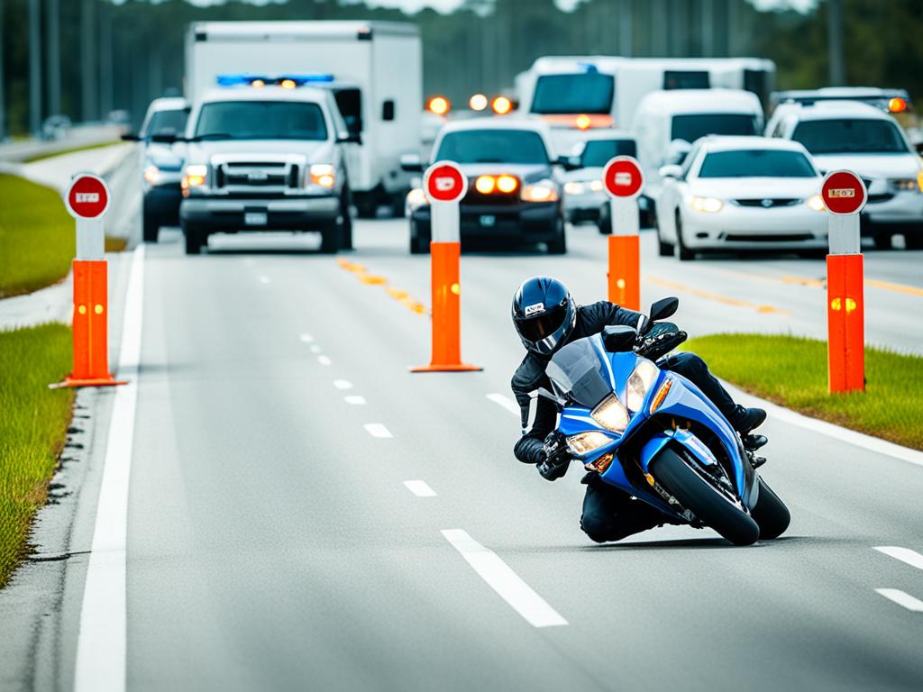 Can Motorcycles Split Lanes In Florida?