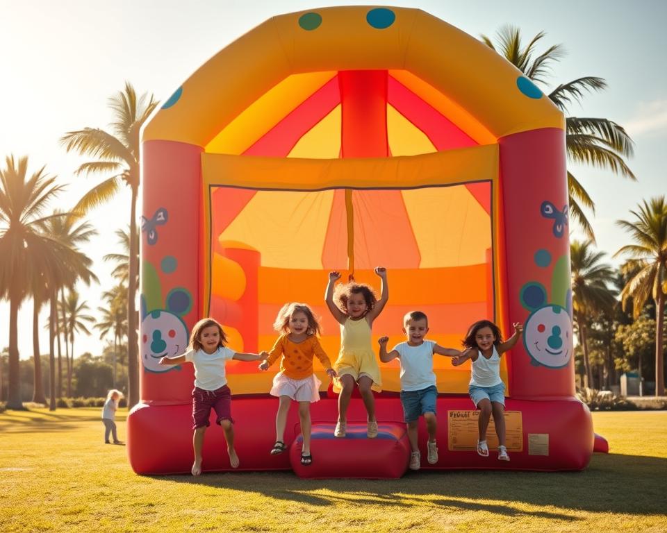 start an inflatable bounce house business florida