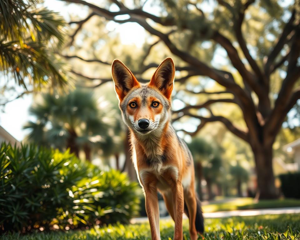 what attracts coyotes in florida neighborhoods