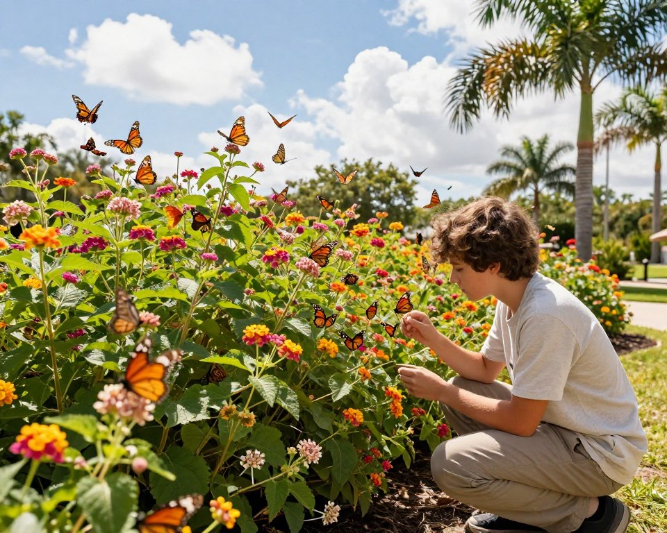 how to start a butterfly garden florida